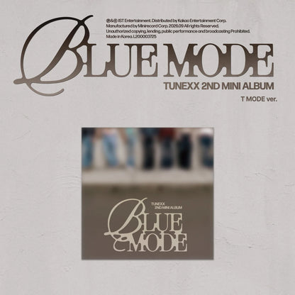 (9/3) Preorder TUNEXX - 2nd Mini Album [BLUE MODE] T MODE Ver.