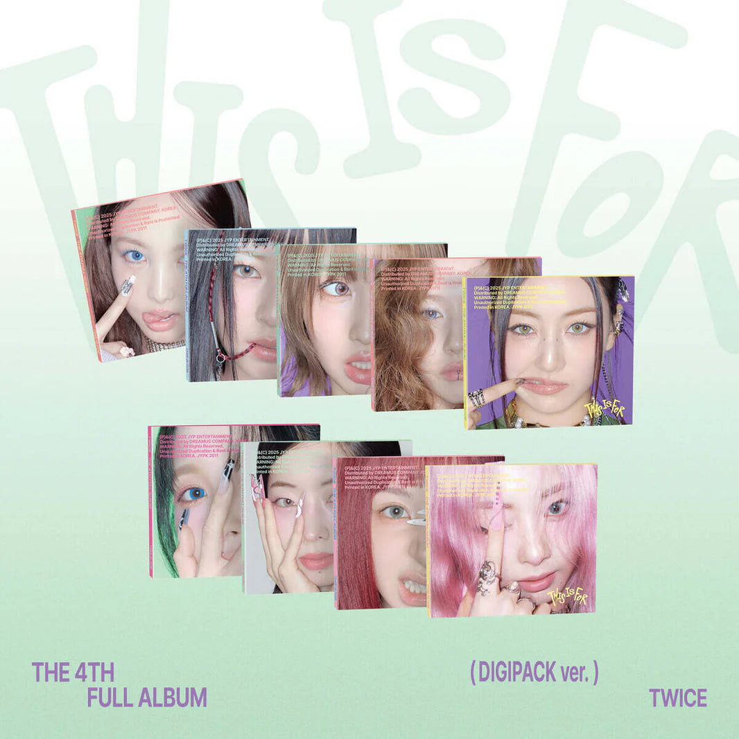 TWICE - 4th Full Album THIS IS FOR DIGIPACK Ver.