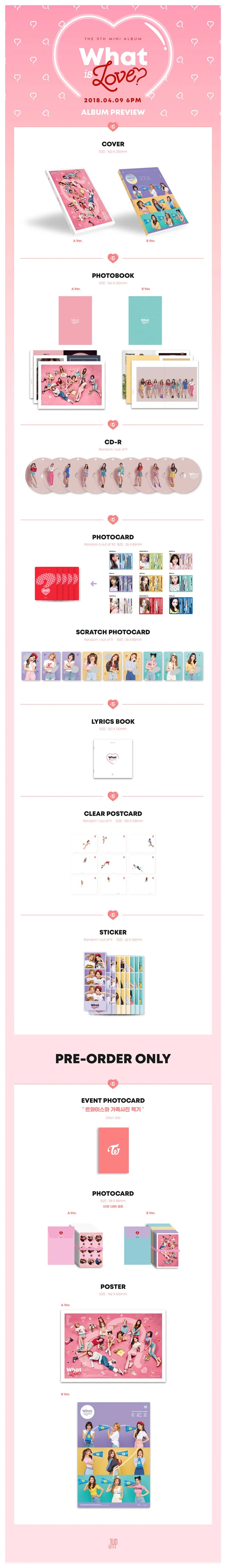 TWICE - 5th Mini Album [WHAT IS LOVE?]