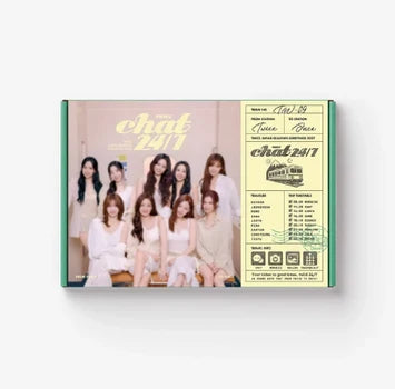 (10/13) TWICE - CHAT 24/7 2027 JAPAN SEASON'S GREETINGS JYP SHOP GIFT