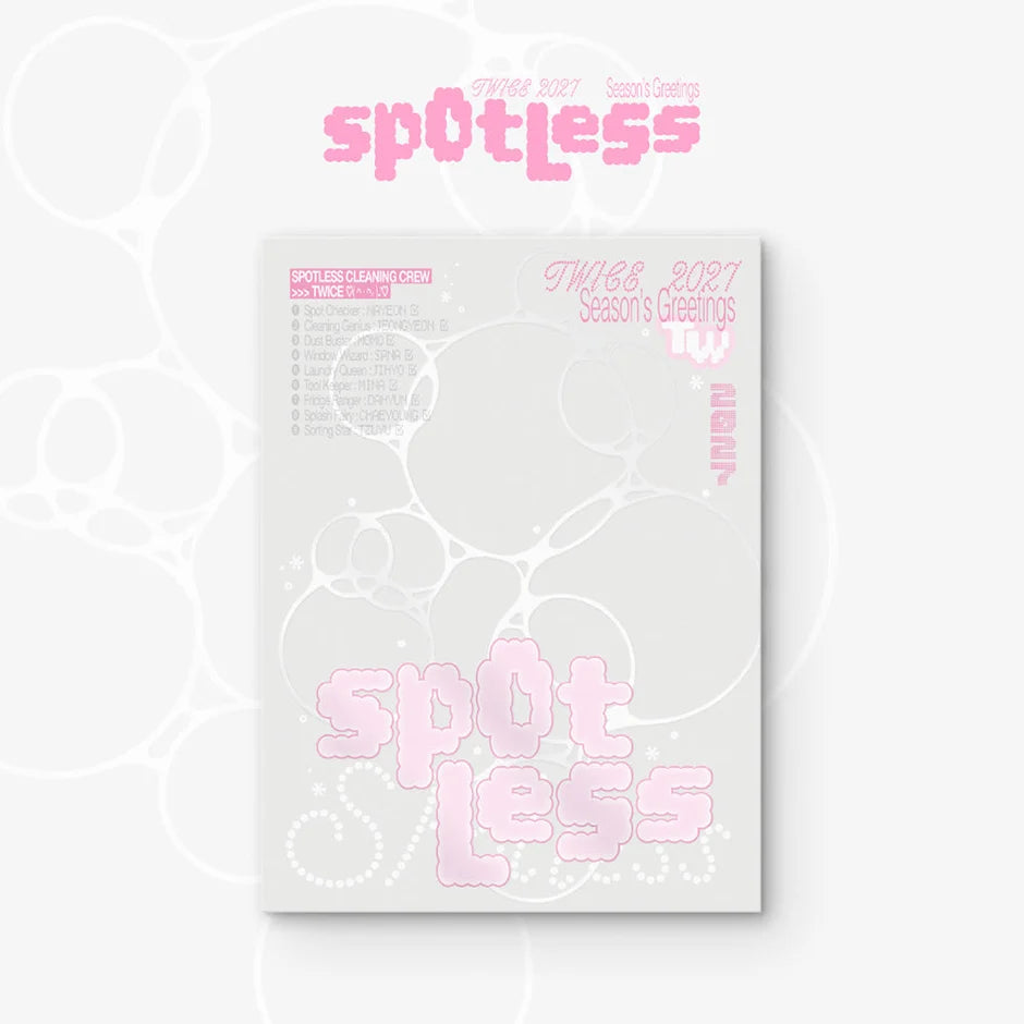 (10/10) TWICE - SPOTLESS 2027 SEASON'S GREETINGS