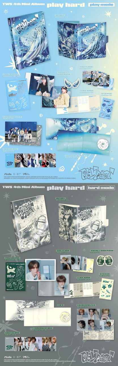 TWS - 4th Mini Album [play hard] (Random Ver.)