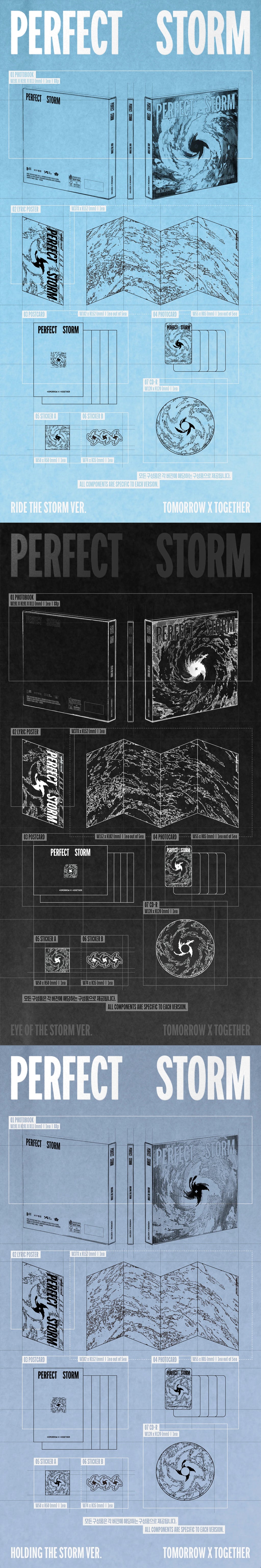 (11/14) preorder TXT - 9th Mini Album [PERFECT STORM]
