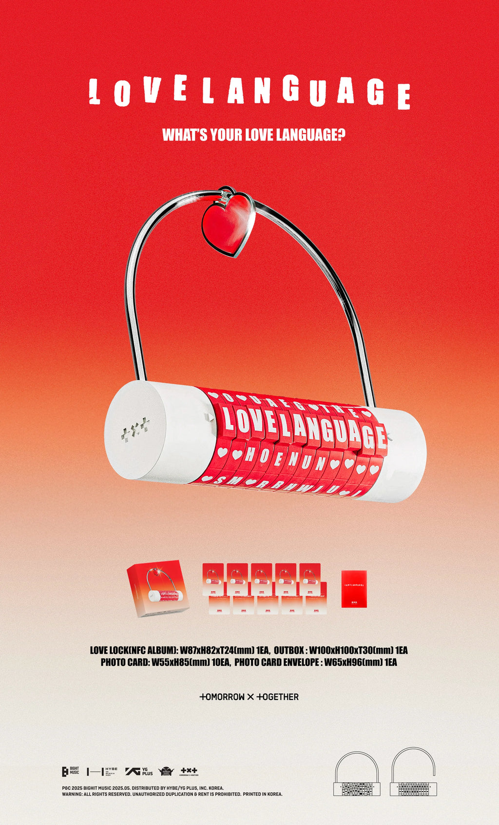 TXT - LOVE LANGUAGE NFC ALBUM