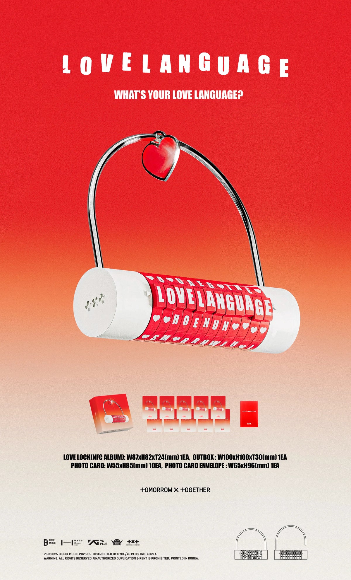 TXT - LOVE LANGUAGE NFC ALBUM