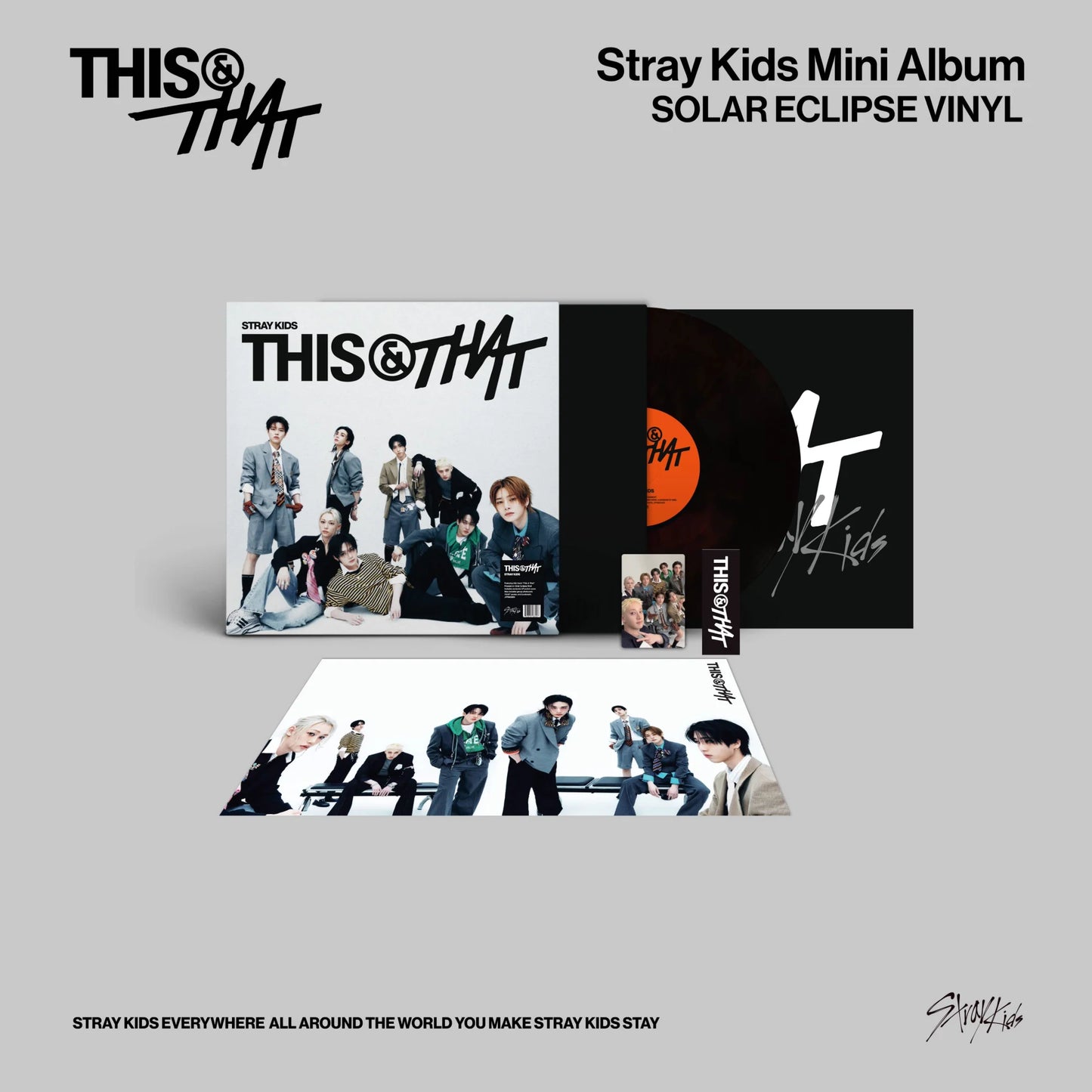 Stray Kids 10th Mini Album [THIS & THAT] (Solar Eclipse LP)