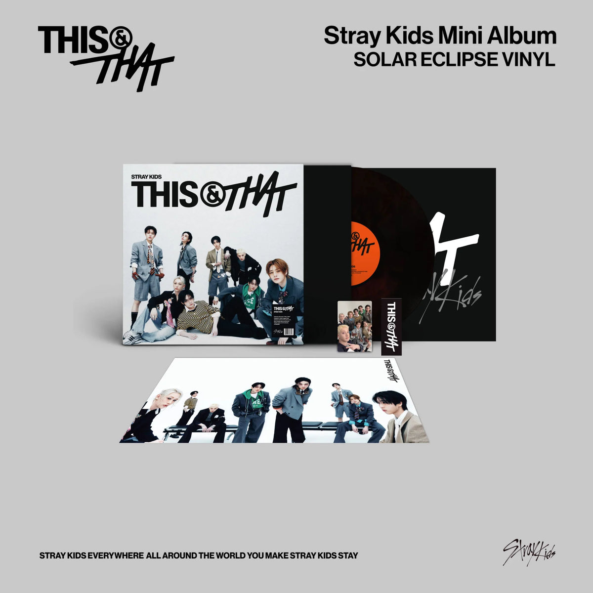 Stray Kids 10th Mini Album [THIS & THAT] (Solar Eclipse LP)