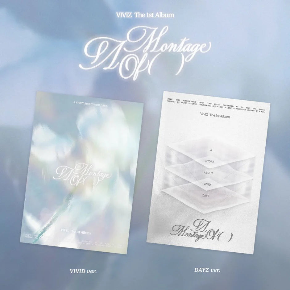 VIVIZ - 1st Album [A Montage of ( )] (VIVID Ver. / DAYZ Ver.)