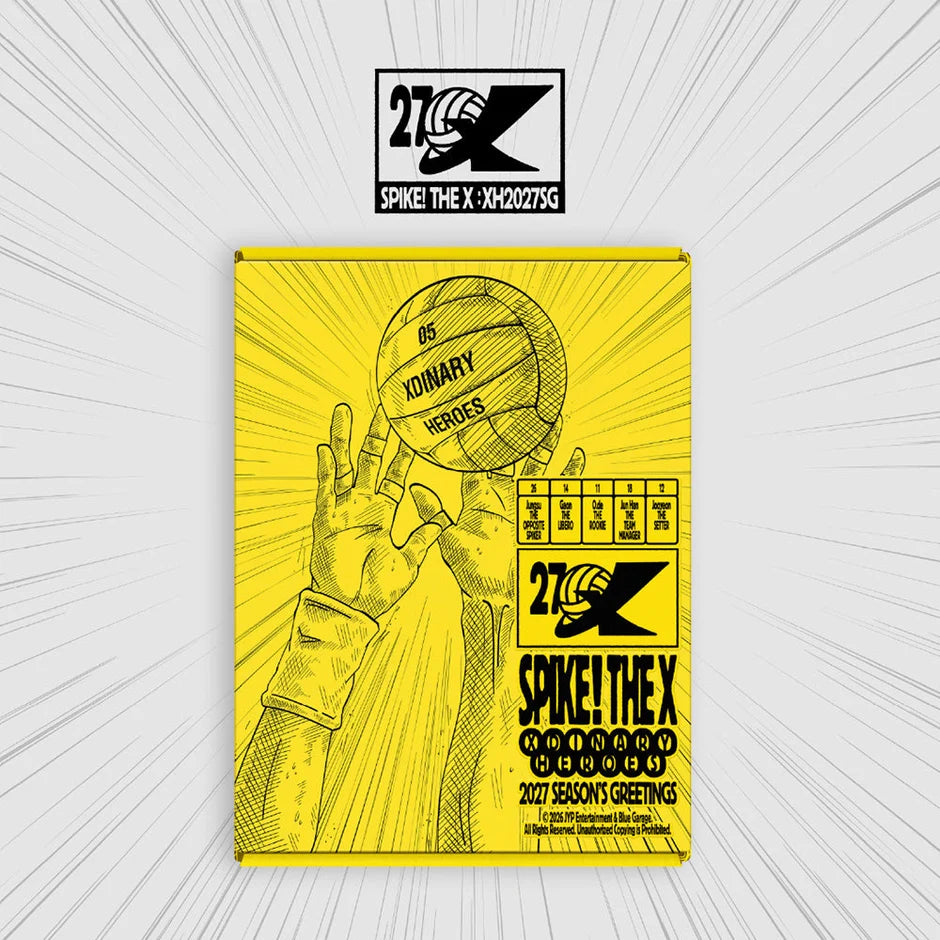(10/10) XDINARY HEROES - SPIKE! THE X 2027 SEASON'S GREETINGS