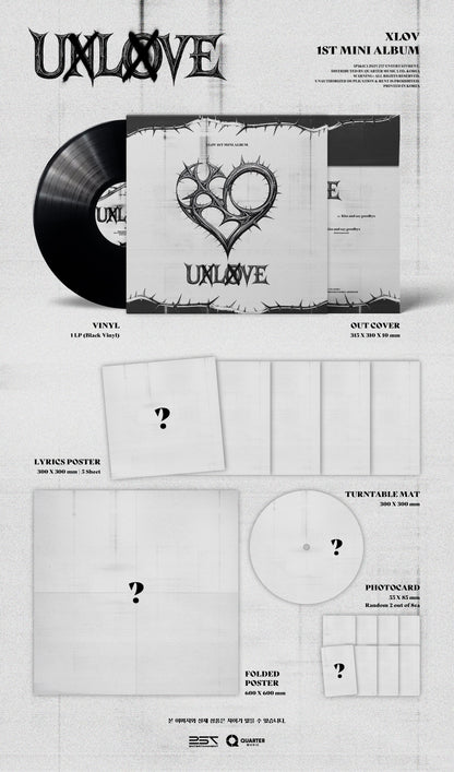 XLOV - 1st Mini Album [UXLXVE] LP