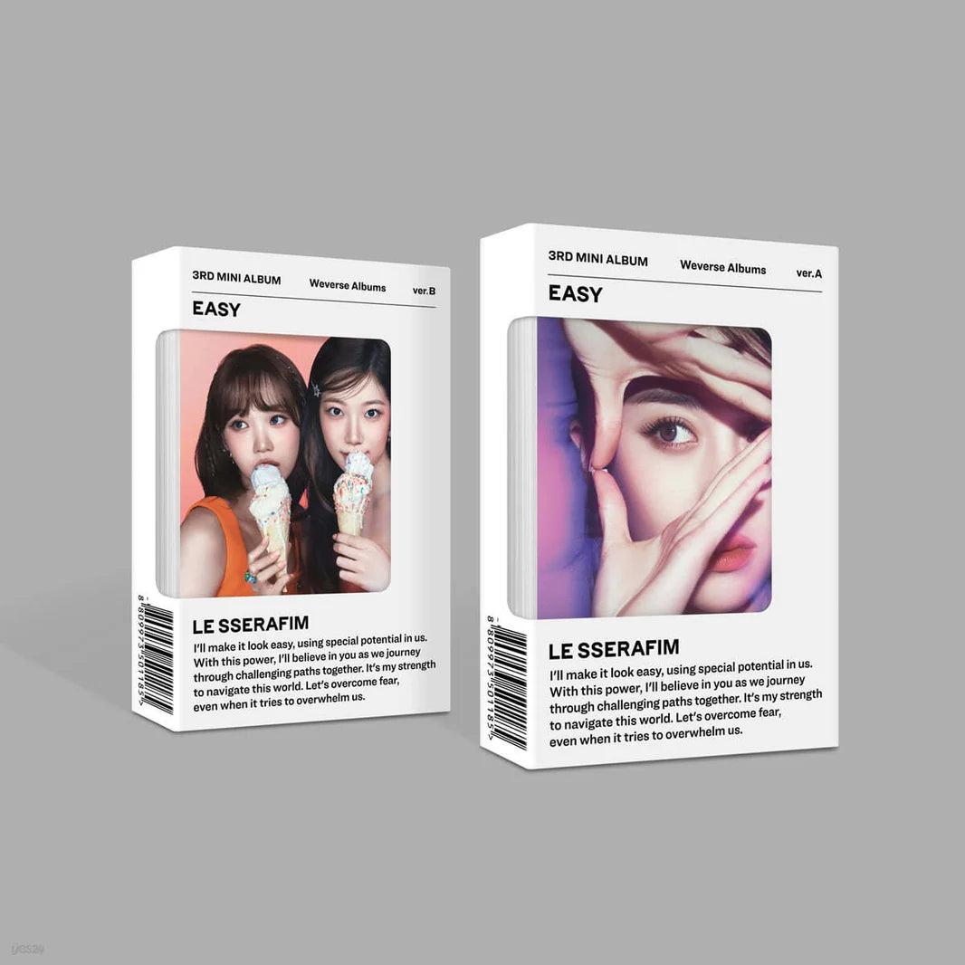 LE SSERAFIM - EASY - Weverse Ver.