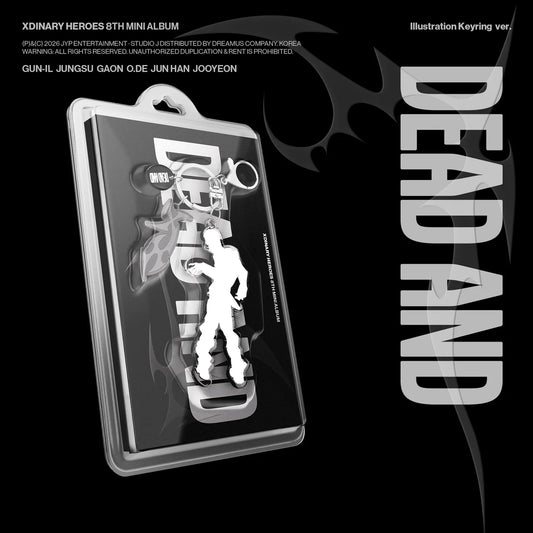 Xdinary-Heroes - 8th Mini Album [DEAD AND] Illustration Keyring Ver.