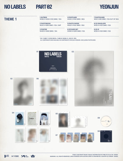 YEONJUN - [NO LABELS: PART 02] Standard