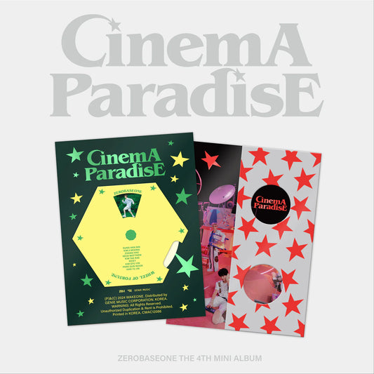 ZEROBASEONE - 4th Mini Album [CINEMA PARADISE] (ROMANCE Ver. / SF Ver.) (Random Ver.)