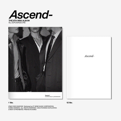ZEROBASEONE - 6th Mini Album [Ascend-] Photobook Ver.
