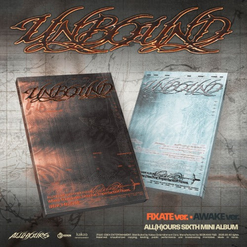 ALL(H)OURS 6th Mini Album [UNBOUND] (FIXATE Ver. / AWAKE Ver.)