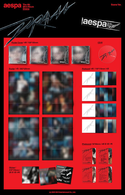 aespa - 4TH MINI ALBUM [Drama] SCENE Ver.