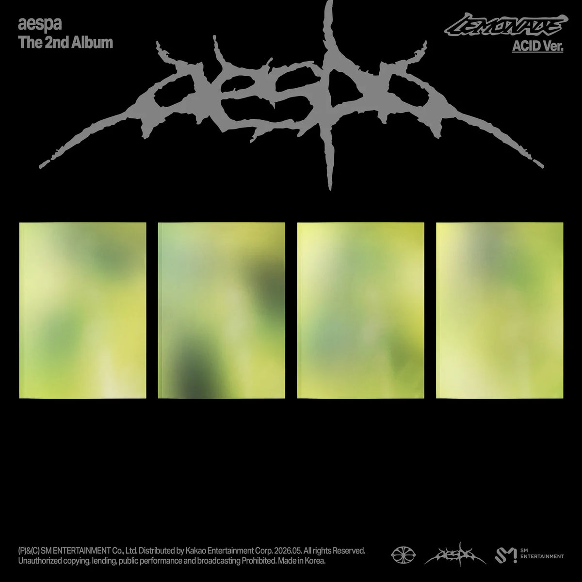 aespa - 2nd Album [LEMONADE] ACID Ver.