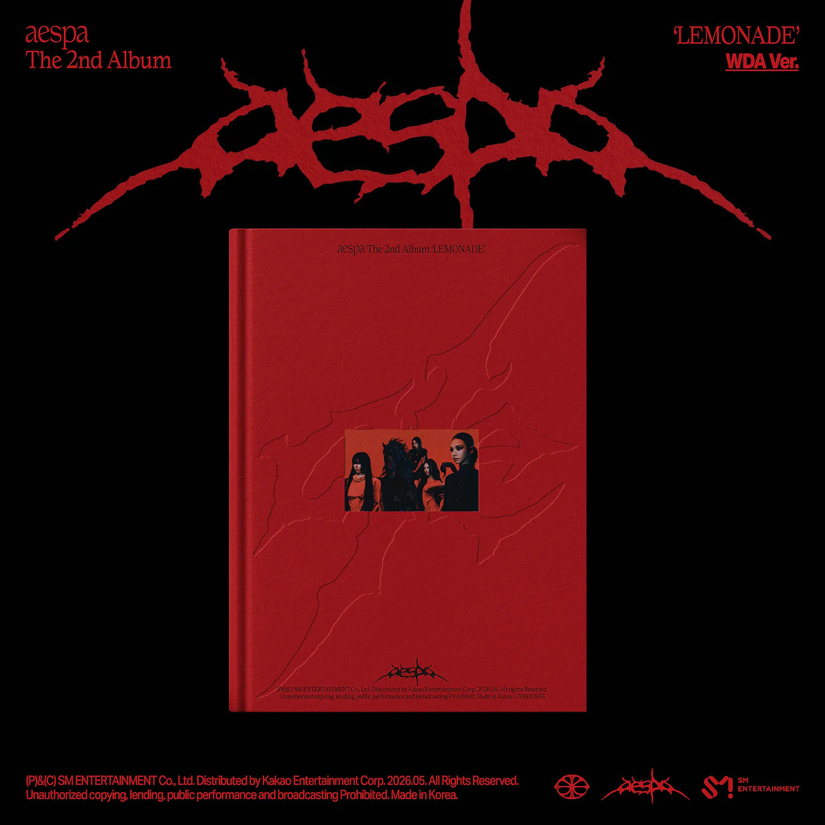 aespa - 2nd Album [LEMONADE] WDA Ver.