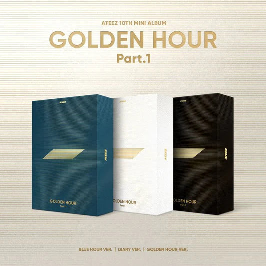ATEEZ - 10TH MINI ALBUM [GOLDEN HOUR : Part.1] Random