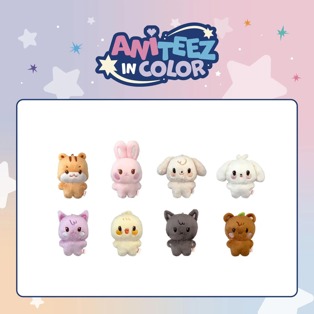 ATEEZ - ANITEEZ IN COLOR POP UP TINY ANITEEZ PLUSH DOLL