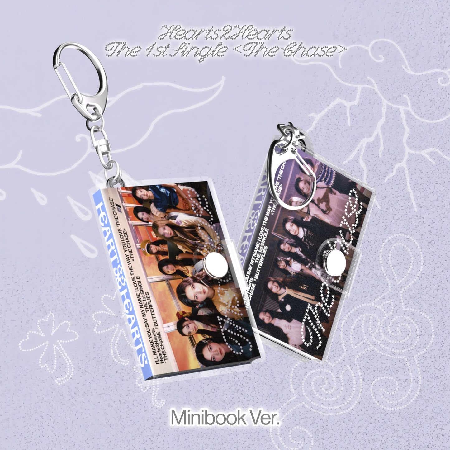 Hearts2Hearts 1st Single Album The Chase Minibook Ver.