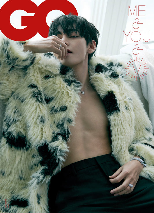 BTS V - GQ MAGAZINE FEBRUARY 2026 ISSUE COVER A
