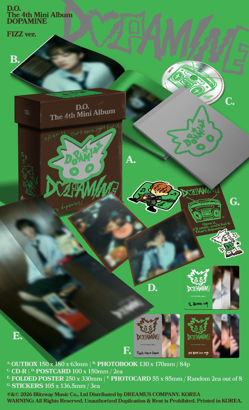 (9/8) D.O 4th Mini Album [DOPAMINE]