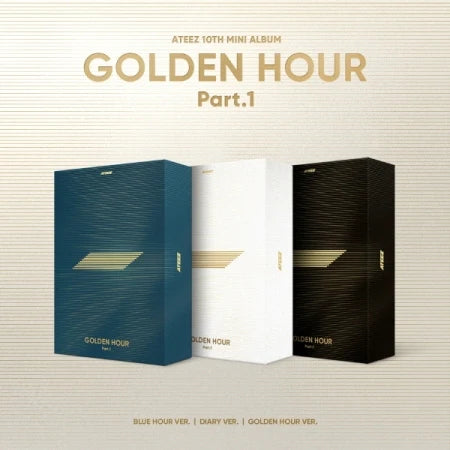 ATEEZ - [GOLDEN HOUR : Part.1] 10th Mini Album RANDOM Version