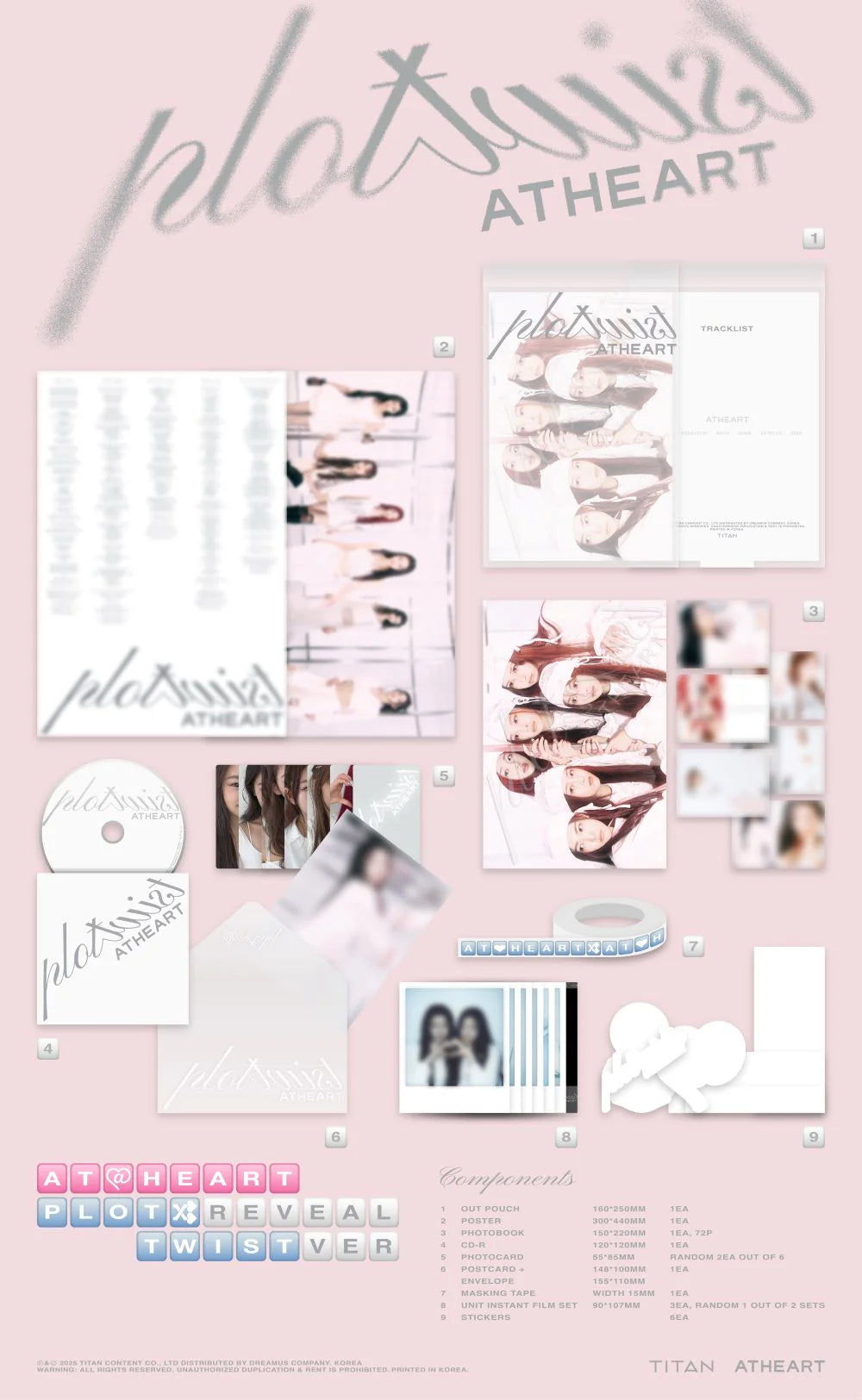 AtHeart - 1st EP [Plot Twist] Reveal Ver.