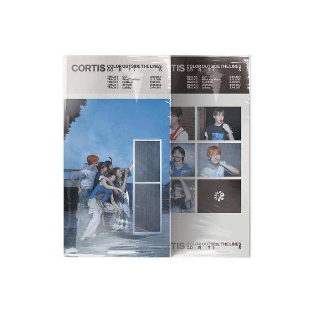 CORTIS - [COLOR OUTSIDE THE LINES] 1st EP Album WEVERSE ALBUMS RANDOM Version