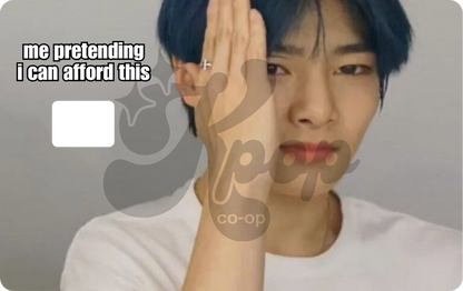Pretending I.N Credit Card Skin