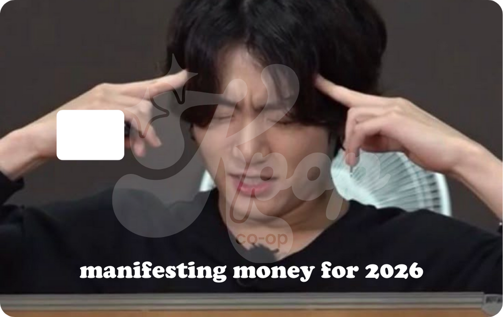 JK Manifesting Credit Card Skin