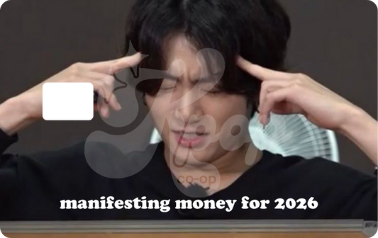 JK Manifesting Credit Card Skin