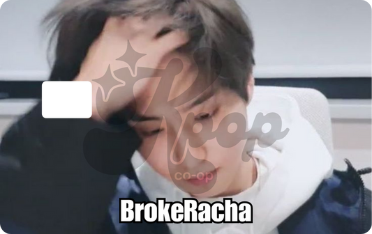 BrokeRacha Credit Card Skin