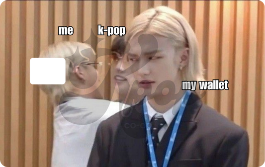 Kpop Wallet Credit Card Skin