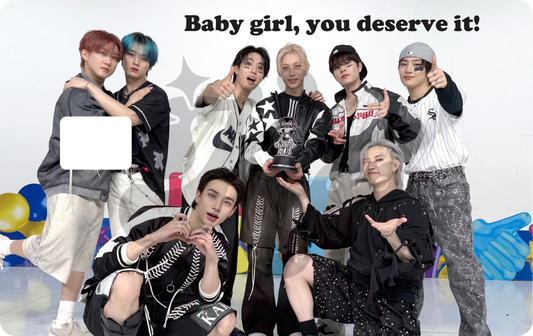 Babygirl SKZ Credit Card Holder