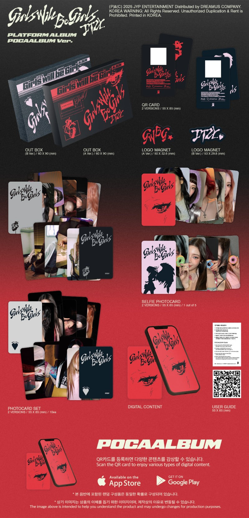 ITZY - [Girls Will Be Girls] POCA