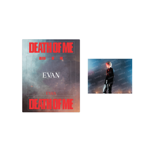 (9/26) preorder EVAN MD [DEATH OF ME] Photo Magnet Holder Set