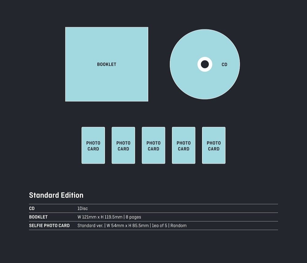TOMORROW X TOGETHER Standard [Japanese Album] 4th Single [誓い]