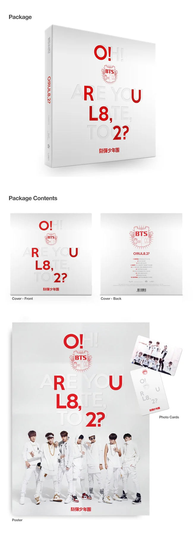 BTS - [O!RUL8,2?] 1st Mini Album