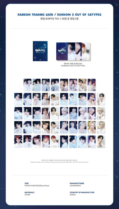 (9/3) Preorder ANITEEZ IN DAJA VU RANDOM TRADING CARD