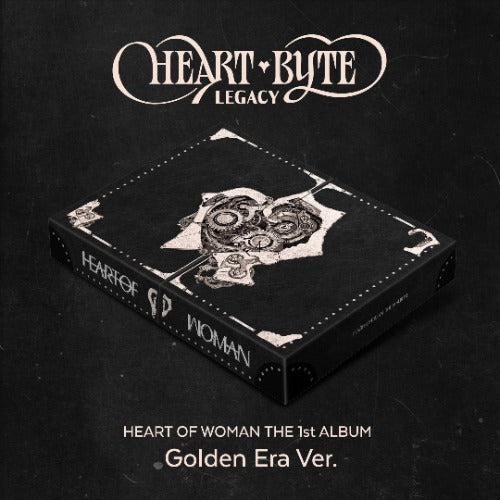 HEART OF WOMAN 1st Album [Heart Byte : LEGACY] (Golden Era Ver.)