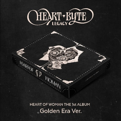 HEART OF WOMAN 1st Album [Heart Byte : LEGACY] (Golden Era Ver.)