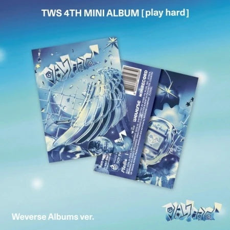 TWS - [PLAY HARD] 4th Mini Album WEVERSE ALBUMS Version