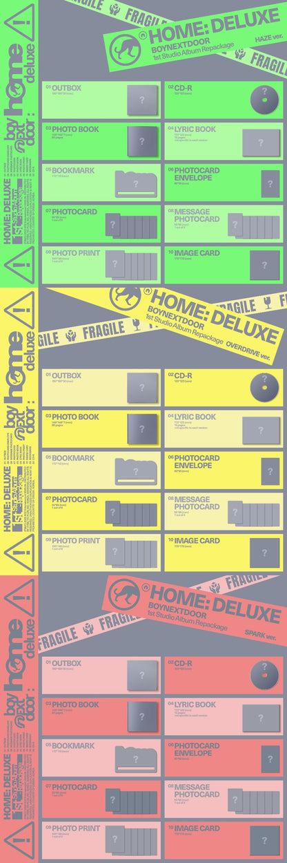 (9/26) preorder BOYNEXTDOOR 1st Studio Album Repackage [HOME : DELUXE]