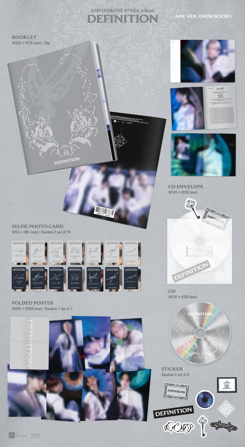 AMPERS&ONE - 4th Mini Album [DEFINITION] ARE Ver.