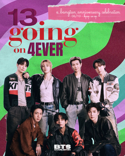 Goodie Bag for "13 Going on 4EVER" Bangtan Event