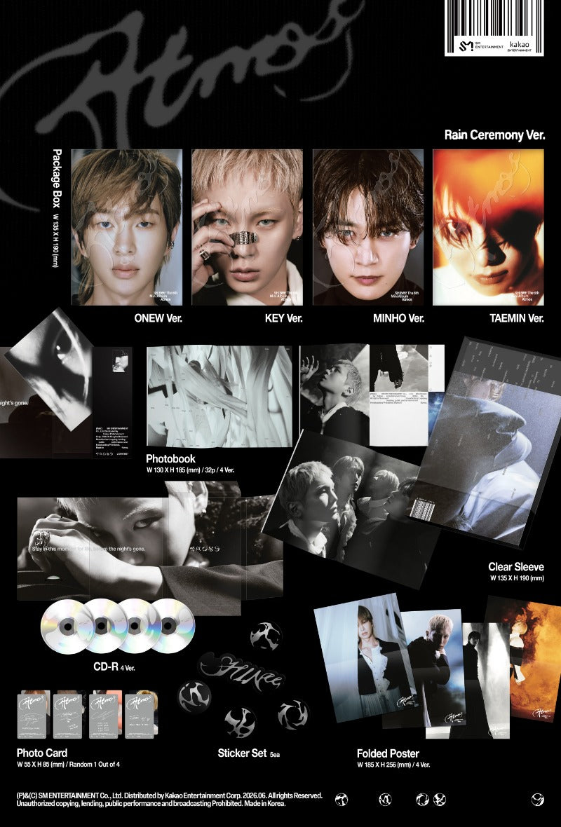 SHINee 6th Mini Album [Atmos] (RaIn Ceremony Ver.)