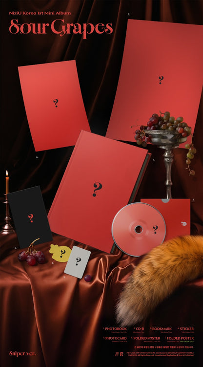 (9/26) preorder NiziU 1st Mini Ablum Sour Grapes